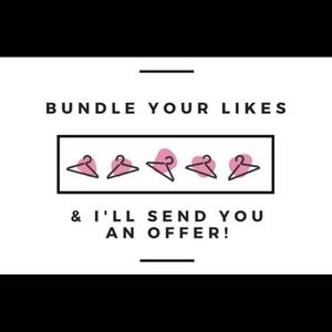Bundle and you’ll receive a private offer! 😊
